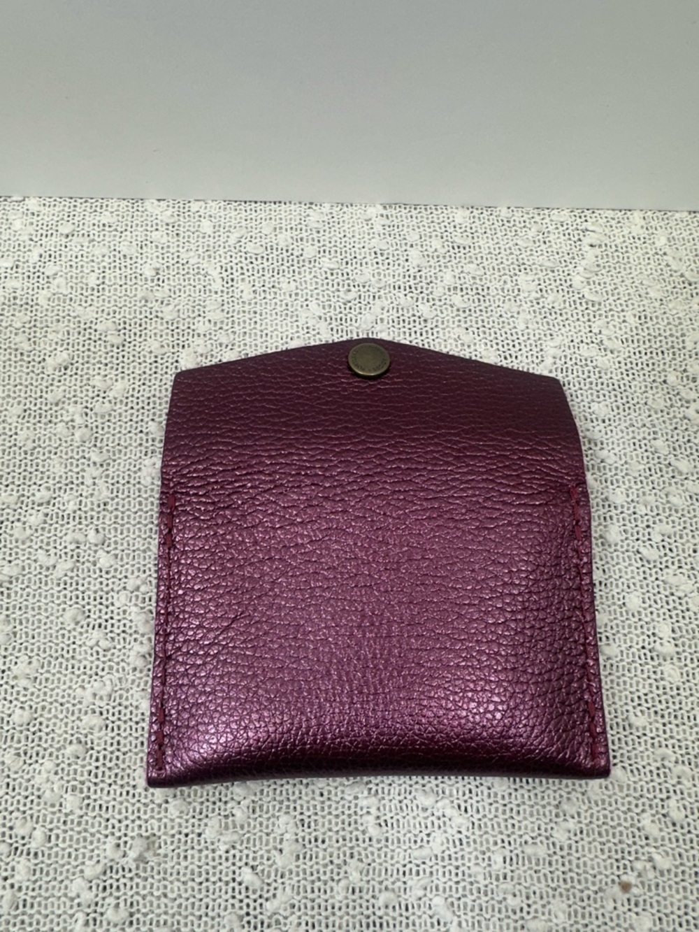 PORTLAND LEATHER GOODS Premium Small Ultraviolet Koala Sling Bag & Snap Wallet - Picture 5 of 12